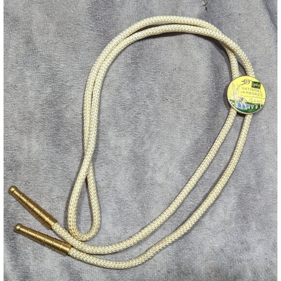Vintage 1969 National Jamboree Idaho Bolo Tie - Picture 4 of 5